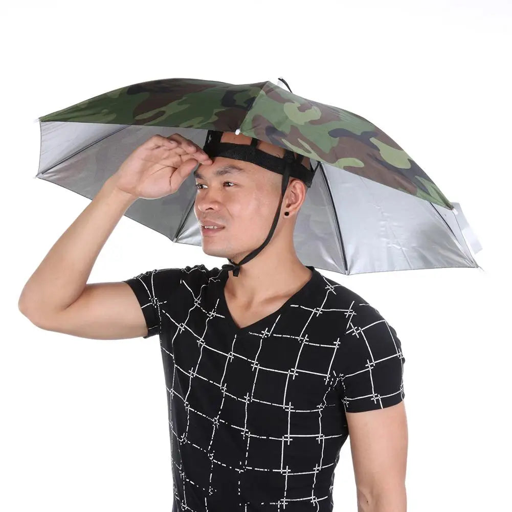 Foldable Umbrella Hat