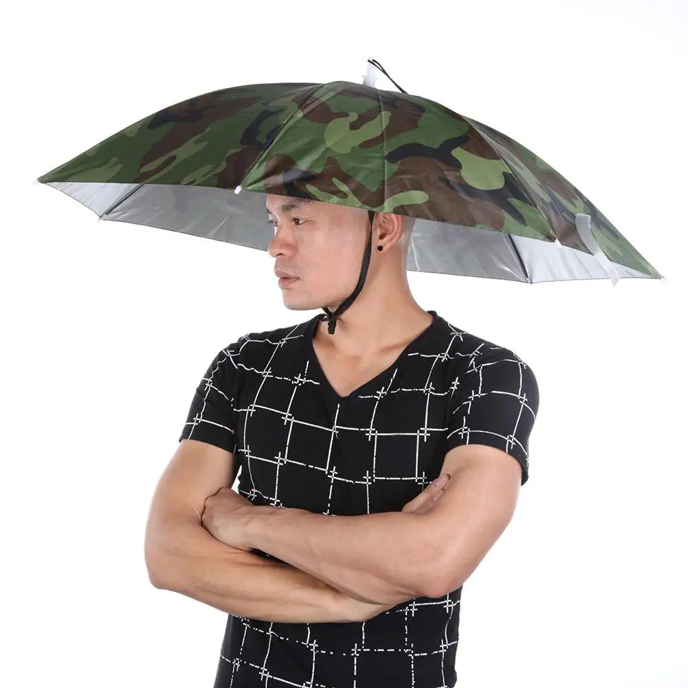 Foldable Umbrella Hat