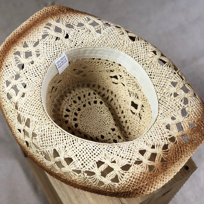 Natural Straw Cowboy Hat