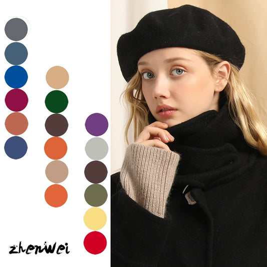 Retro Woolen Beret