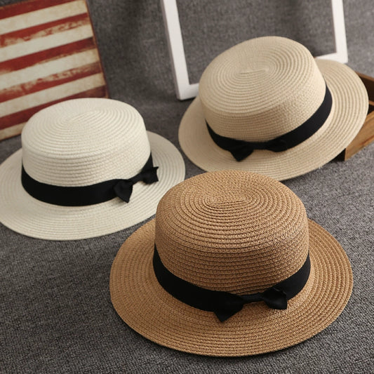 Straw Bowler Hat