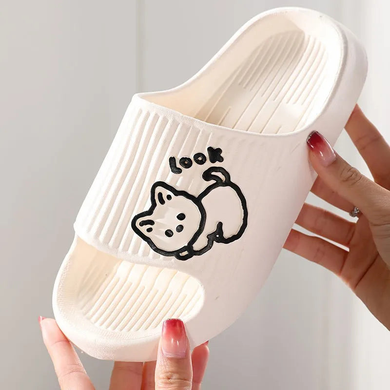 Kitten Cartoon Slipper