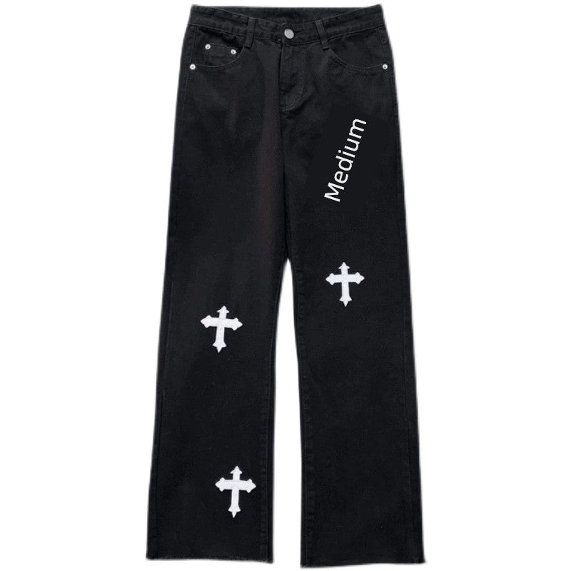 Cross Skinny Style Jeans