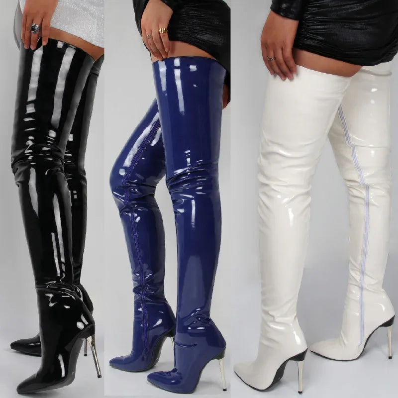 Knee High Heel Boots