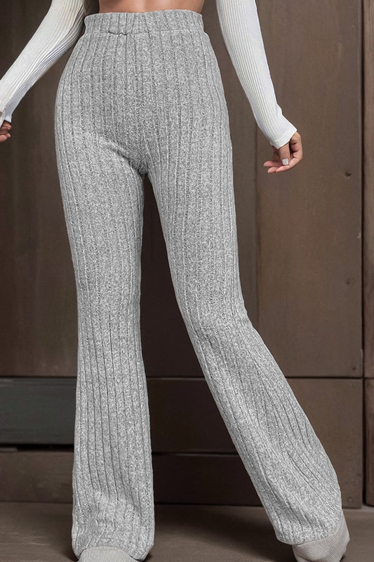 High Waist Flared Pants