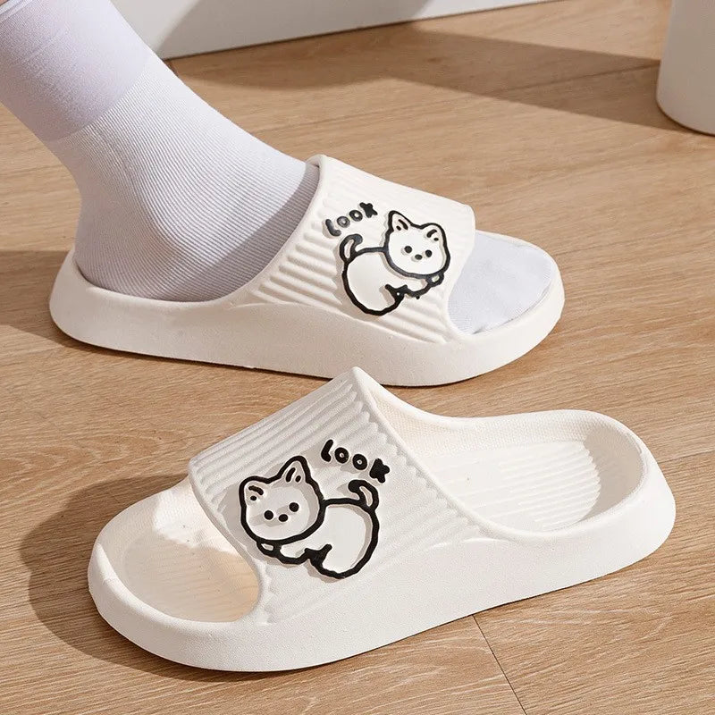 Kitten Cartoon Slipper