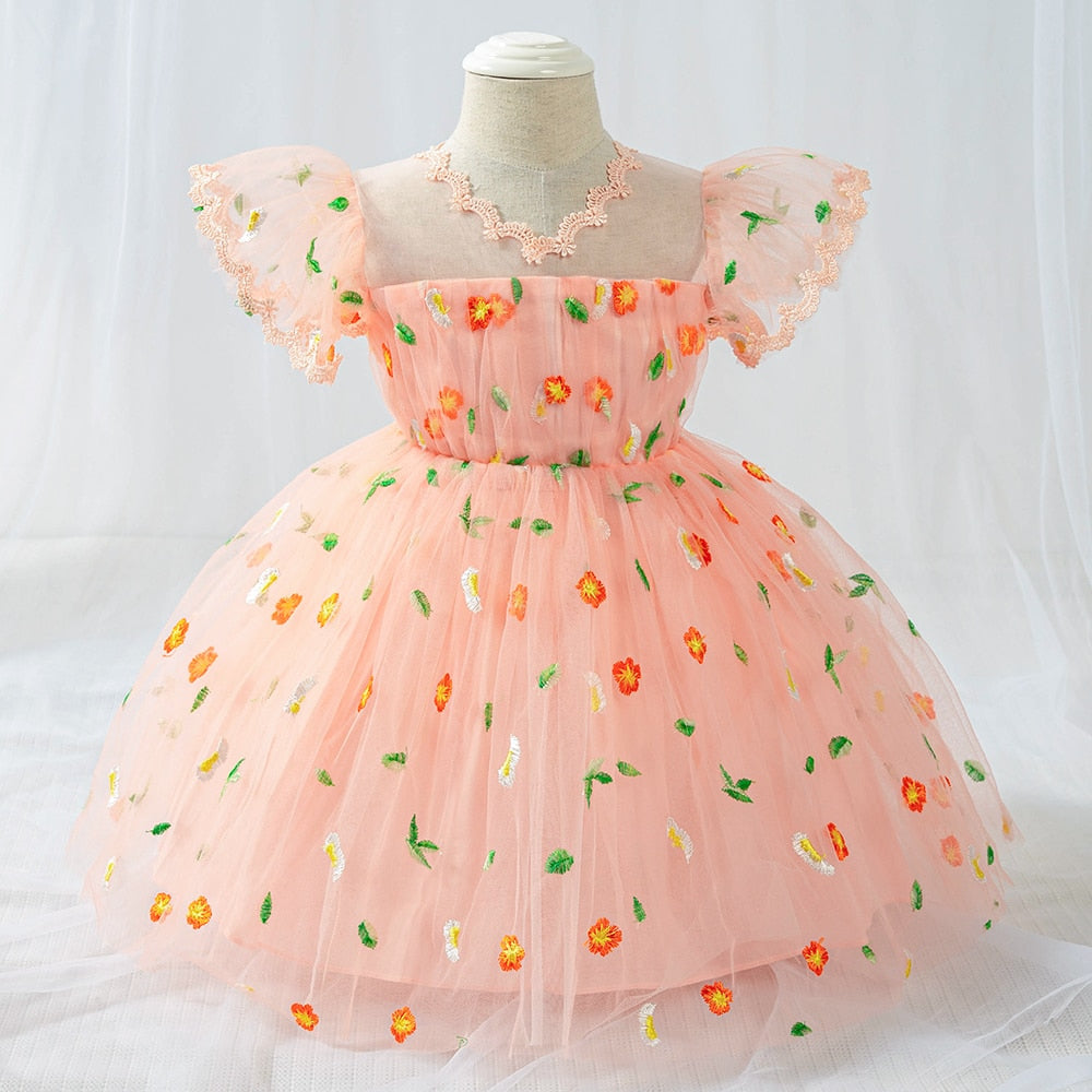 Flower Bridesmaid, Princess Dress