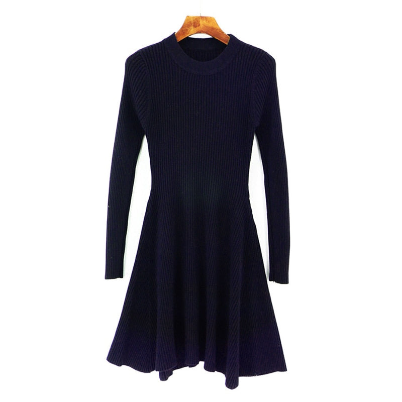 Long Sleeve Sweater Dress