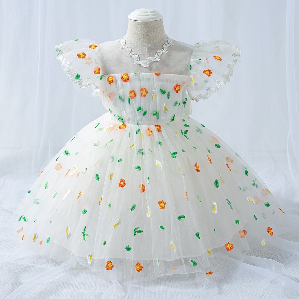 Flower Bridesmaid, Princess Dress