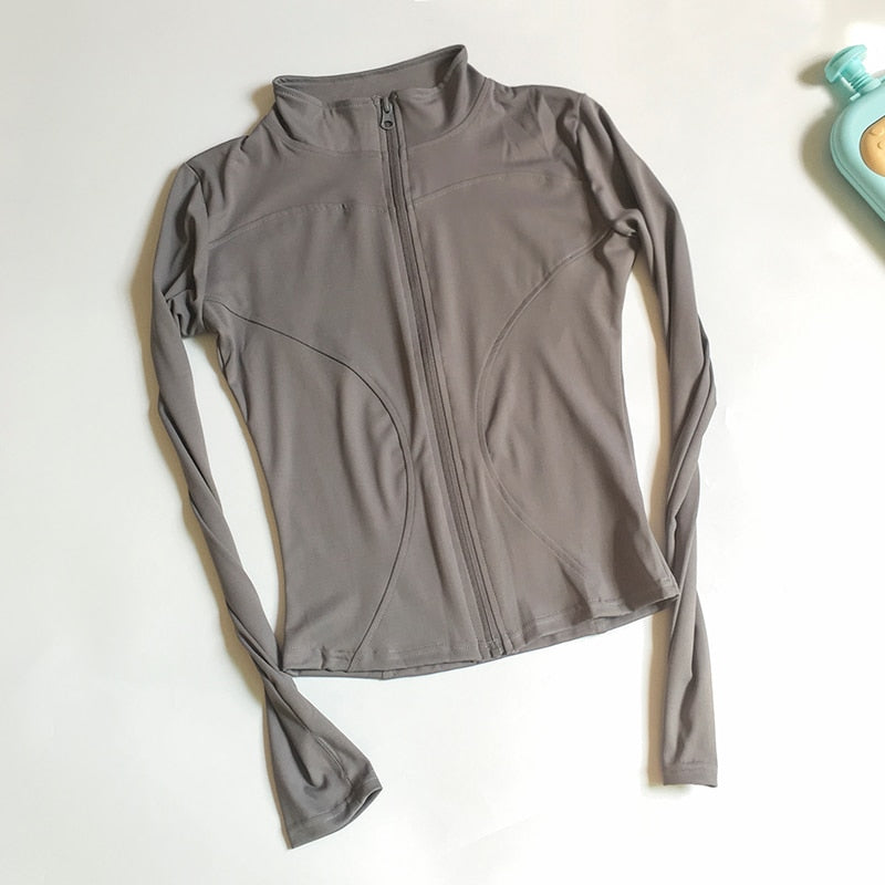 Long Sleeve Sport Zip Top