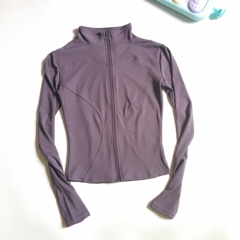 Long Sleeve Sport Zip Top