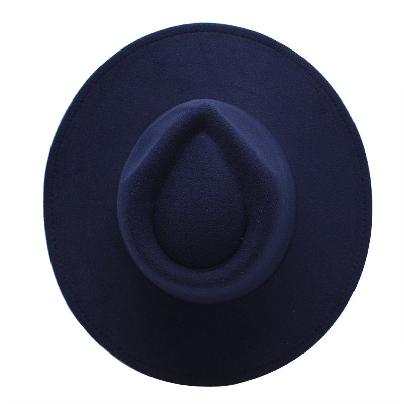 9.5cm brim fedora