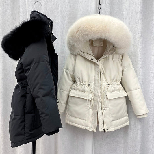 Cotton Padded Fur Jacket