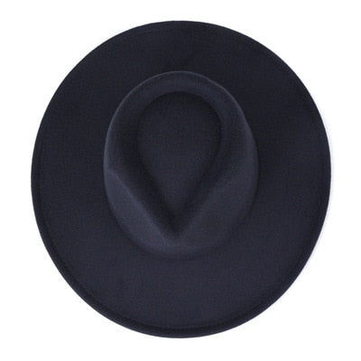 9.5cm brim fedora