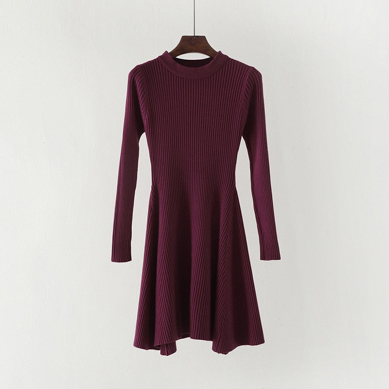 Long Sleeve Sweater Dress