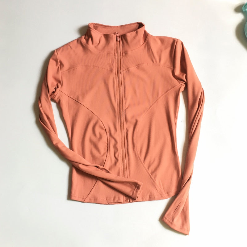 Long Sleeve Sport Zip Top