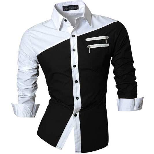 Casual Long Sleeve Slim Fit Shirt