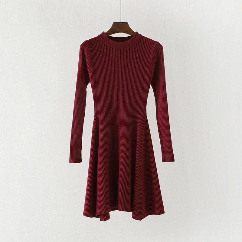 Long Sleeve Sweater Dress