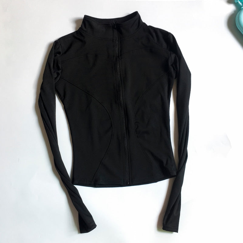 Long Sleeve Sport Zip Top