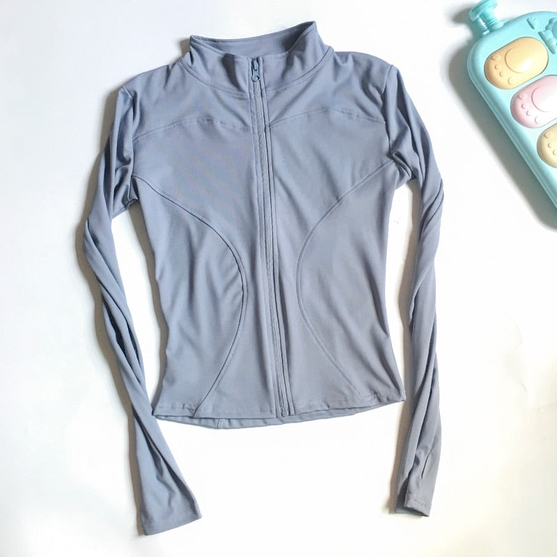 Long Sleeve Sport Zip Top