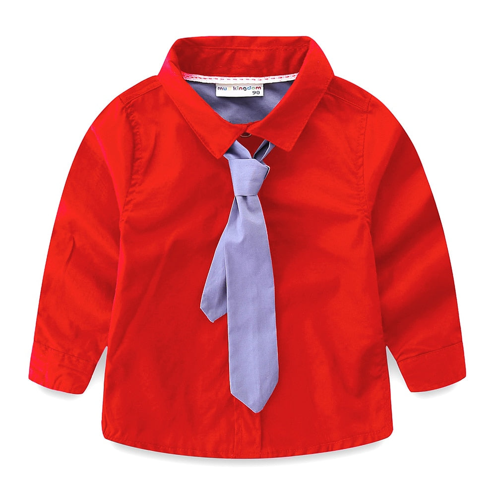 Boy Shirts with Tie