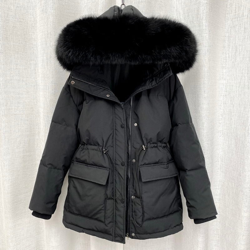 Cotton Padded Fur Jacket