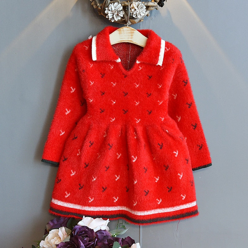 Baby Knitted Sweater Dress