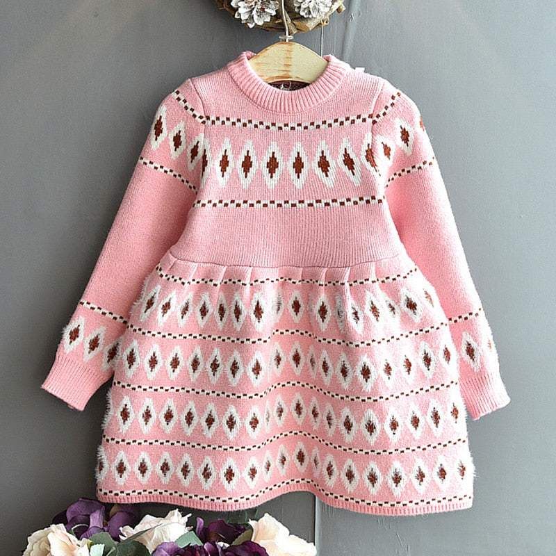 Baby Knitted Sweater Dress