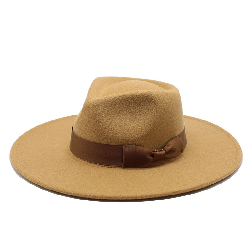 9.5cm brim fedora