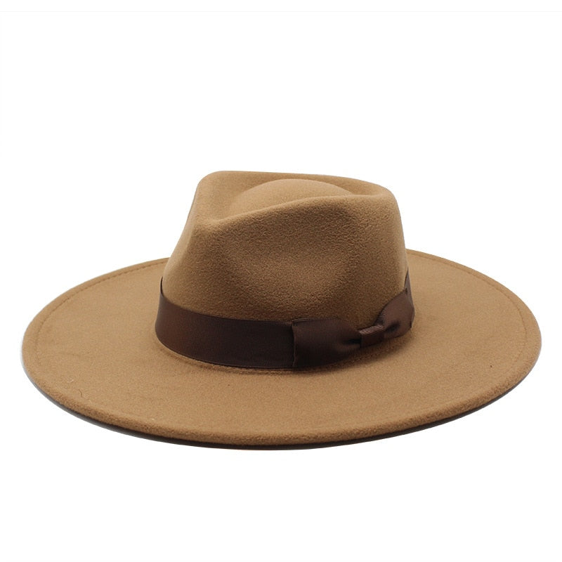 9.5cm brim fedora