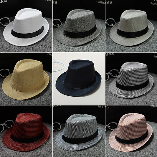 Retro Fedoras Felt Wide Brim Hat