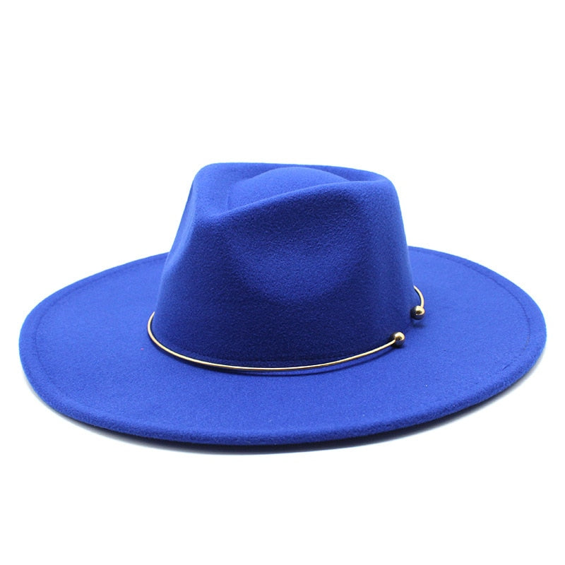 9.5cm brim fedora