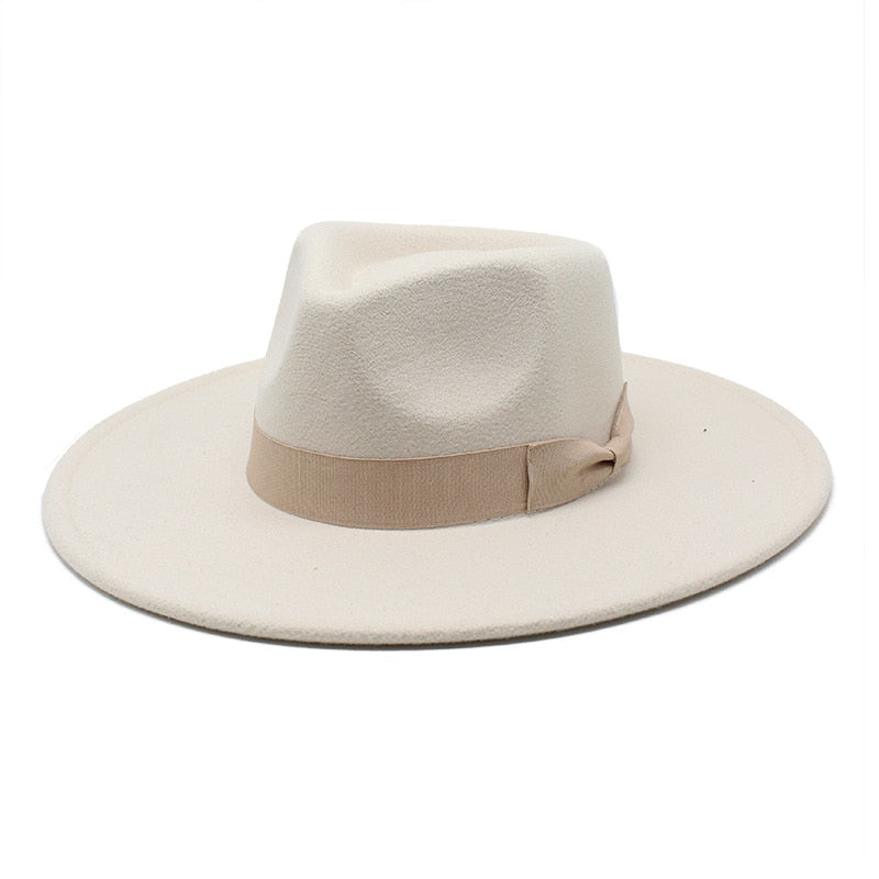 9.5cm brim fedora