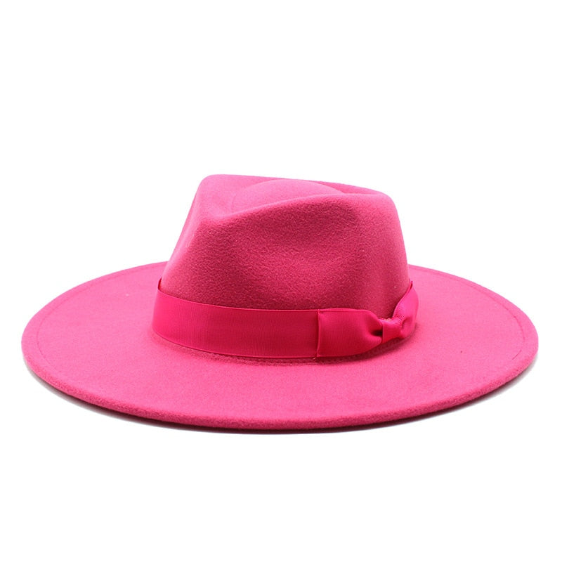 9.5cm brim fedora