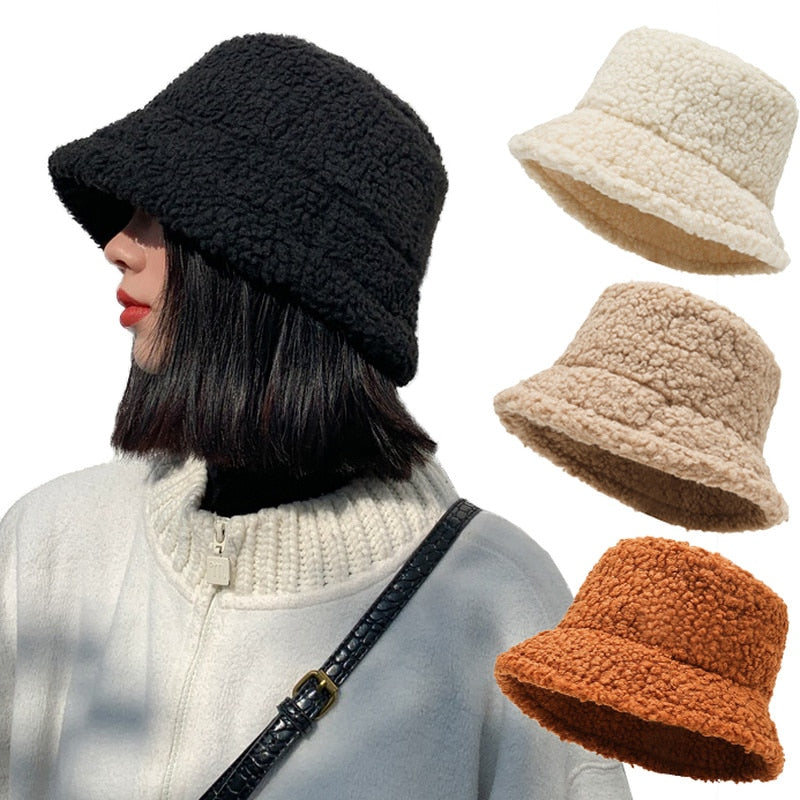 Winter Wool Fisherman Hats