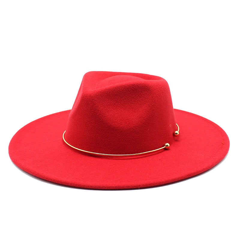 9.5cm brim fedora