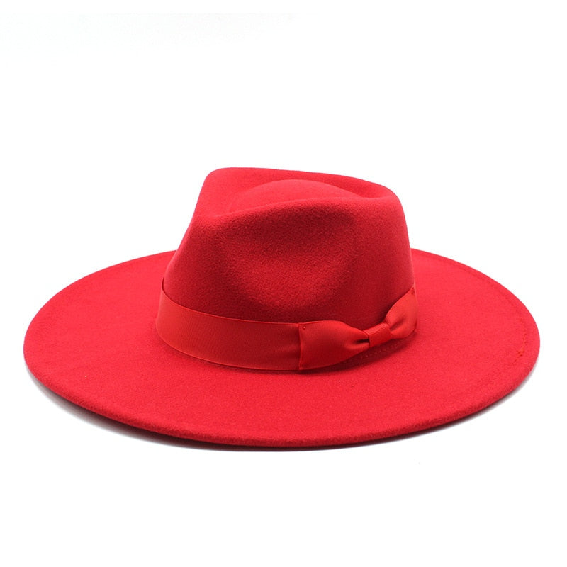 9.5cm brim fedora