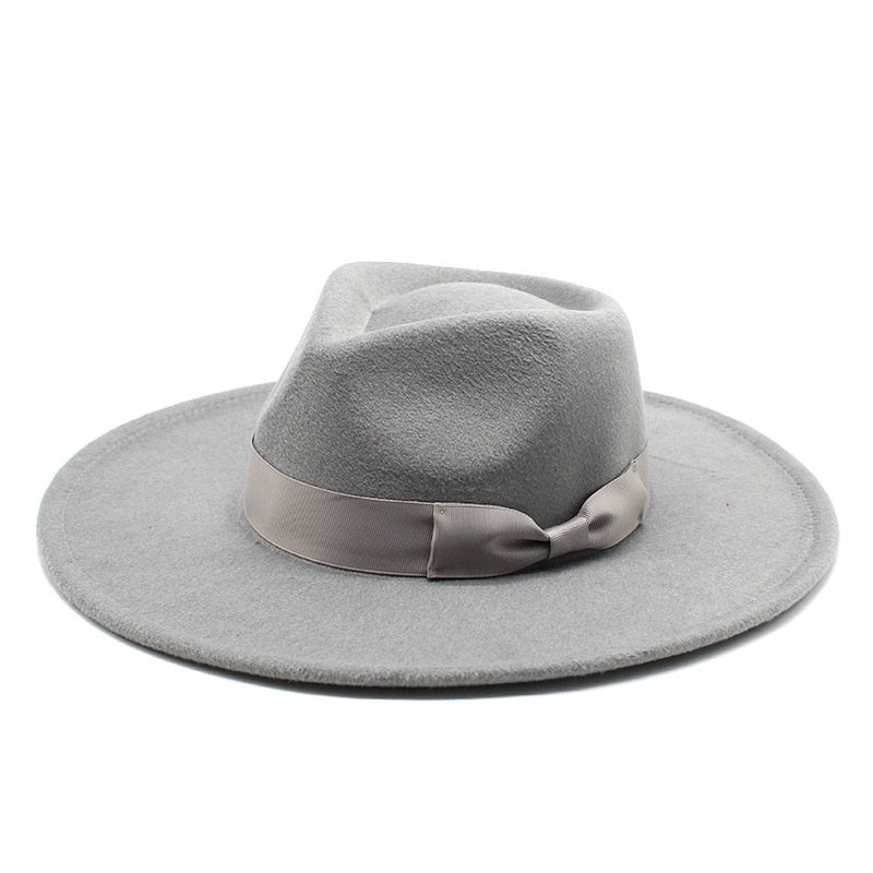 9.5cm brim fedora