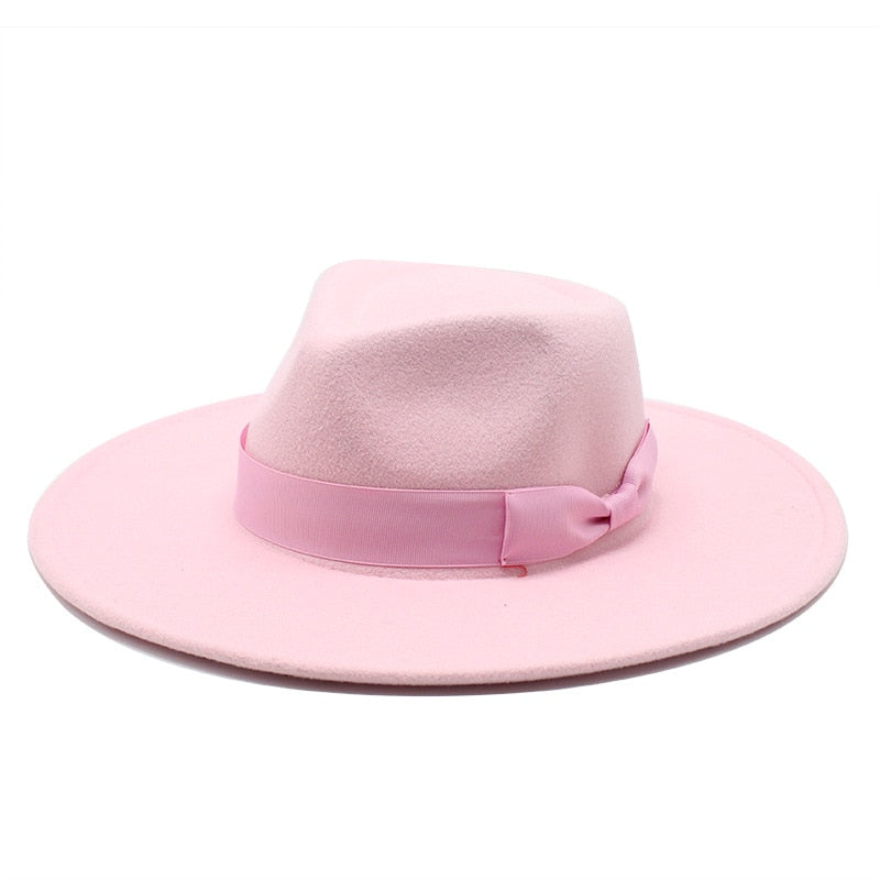 9.5cm brim fedora